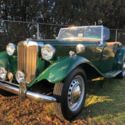 1952 MG -TD CONVERTIBLE BRITISH RACING GREEN BODY-OFF RESTORED