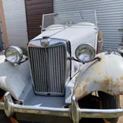 1952 MG TD Convertible Grey