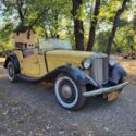 1952 MG TD Convertible Yellow RWD Manual