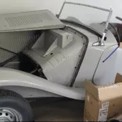1952 MG TD Grey base