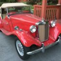 1952 MG TD ROADSTER 4-SPEED MANUAL CALIFORNIA CAR