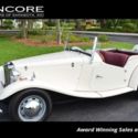 1952 MG TD Roadster Replica W/Fiber Fab Body Kit 2447 Miles Convertible FREE WAR