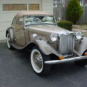 1952 MGTD British sports car