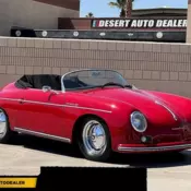 1952 Porsche 356 SPEEDSTE LOW MILES 7,067 Miles Red Convertible