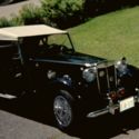 1952 RMG TD Replica Black Convertible