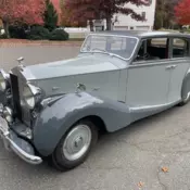 1952 Silver Wraith Hooper 4 lt. 1 of 2 Excellent Running and Driving Condition