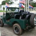 1952 Willis Jeep CJ3 Civilian 4 cylinder OHV motor upgrade, NO RUST, Runs/Drives