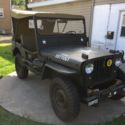 1952 Willys Jeep Army Convertible CJ JK M38 JL