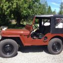 1952 Willy’s M38 Jeep
