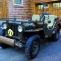 1952 Willys M38 War Jeep - Body off frame restored - 30 caliber machine gun