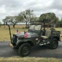 1952 Willys Military Jeep  1587 Miles Green   3 Speed Manual