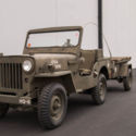 1952 Willys Military Jeep w/ Trailer, Authentic Army trailer included