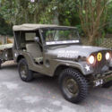 1952 WILLYS OVERLAND MILITARY JEEP WITH DUMP TRAILER 4X4 SUV OTHER MAKES