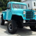 1952 willys truck on chevy 4x4 chassis 350v8 automatic