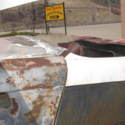 1953-56 AUSTIN HEALEY 100-4  AZTEC CAR, HAD V/8, FRAME CUT