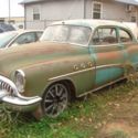 1953 Buick 2 door sedan, rat rod restomod, street rod, vintage car