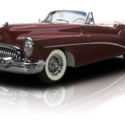 1953 Buick Skylark  6136 Miles Mandarin Red Convertible 322 Fireball V8 2 Speed