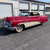 1953 Buick Super Convertible Red Convertible