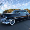 1953 Cadillac Fleetwood 75 Imperial Limo Factory A/C Division glass Black Rare