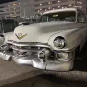 1953 Cadillac Fleetwood 75 Sedan White  Fleetwood Limousine