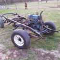 1953 CHEVOLET PICK UP 3600 3100 ROLLING TRUCK FRAME 235 ENGINE TRANS
