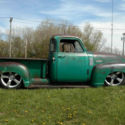 1953 chevrolet 3100 bagged LT1 motor patina truck rat hot rod  c-10 5 window 350
