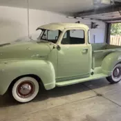 1953 Chevrolet C-10 Pickup Green 3100