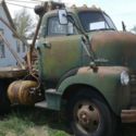 1953 chevrolet cabover coe winch truck stub nose