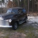 1953 Chevrolet panel wagon  350 sbc tb350,restored 5years ago  needs tlc