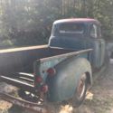 1953 Chevrolet Truck 3100 5 window cab short box Rat Rod  Project  1947 -1955