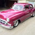 1953 Chevy Bel Air Fuchsia Hot Rod V8 Engine, Air Conditioning, Radio/CD Player!