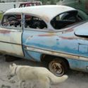 1953 chevy belair 2 door post