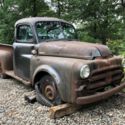 1953 Dodge B3 Pilot house Truck-o-matic Rat Hot Rod BARN FIND Project Pickup NY