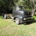 1953 Ford COE Project  4x4 chassis