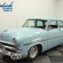 1953 Ford Customline  5847 Miles Glacier Blue Coupe 302 V8 3 Speed Automatic