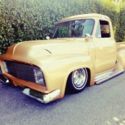 1953 ford f100 kustom hot rod rat rod chopped