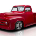 1953 Ford F100 Pickup Truck 231 Miles Viper Red Pickup Truck 350 V8 3 Speed Auto