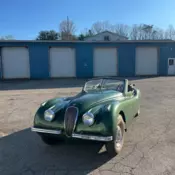 1953 Jaguar XK 120 Convertible Green