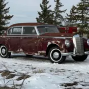 1953 Mercedes 300 W186 Adenauer - Restorable! Includes a Convertible Top Frame.