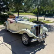 1953 MG TD Brown