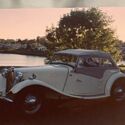 1953 MG TD Convertible Yellow RWD Manual brown