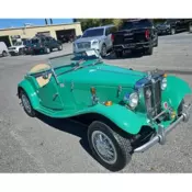 1953 MG TD, green with 1,269 Miles available now!