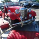 1953 MG TD RED   RUNS AND DRIVES  SEE PICS
