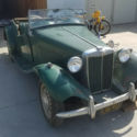 1953 MG TD vin# TD223238 Stored indoors since 1977.  Completely stock.