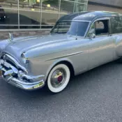1953 packard henney hearse very rare !!