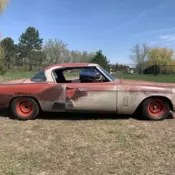 1953 Studebaker Commander Coupe Red Hardtop