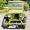1953 Willy Jeep CJ3A, Vintage Korean War Era, Extensive Restoration