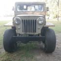 1953 Willys CJ-3B Jeep with steel top, clear title, runs needs restortation