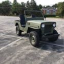 1953 Willys CJ3B CJ-3B Jeep Restored 1/8&#034; Custom Tub Starts and Runs Great