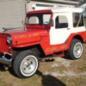 1953 Willys CJ3B Jeep Ex Fire Dept. Brush / Shriners Parade Vehicle NO RESERVE!!